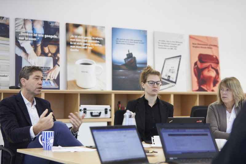 Impressionen aus dem Zentrum für digitale Bildung und Schule