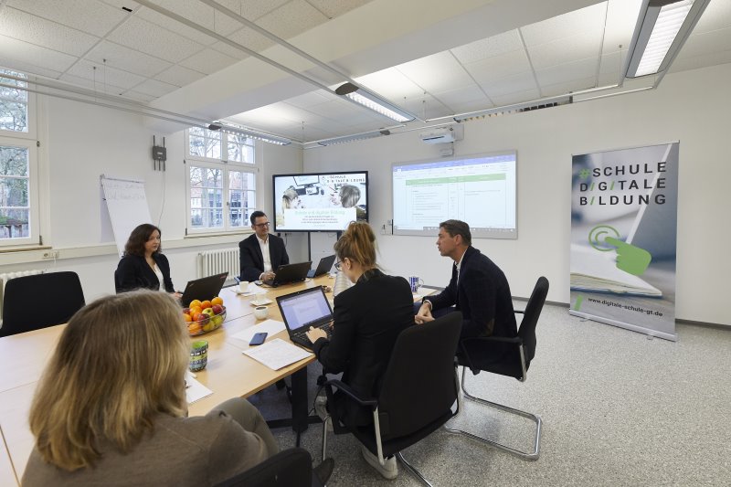 Impressionen aus dem Zentrum für digitale Bildung und Schule